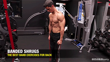 |只需1条阻力带，在家拉出V型背、圣诞树！