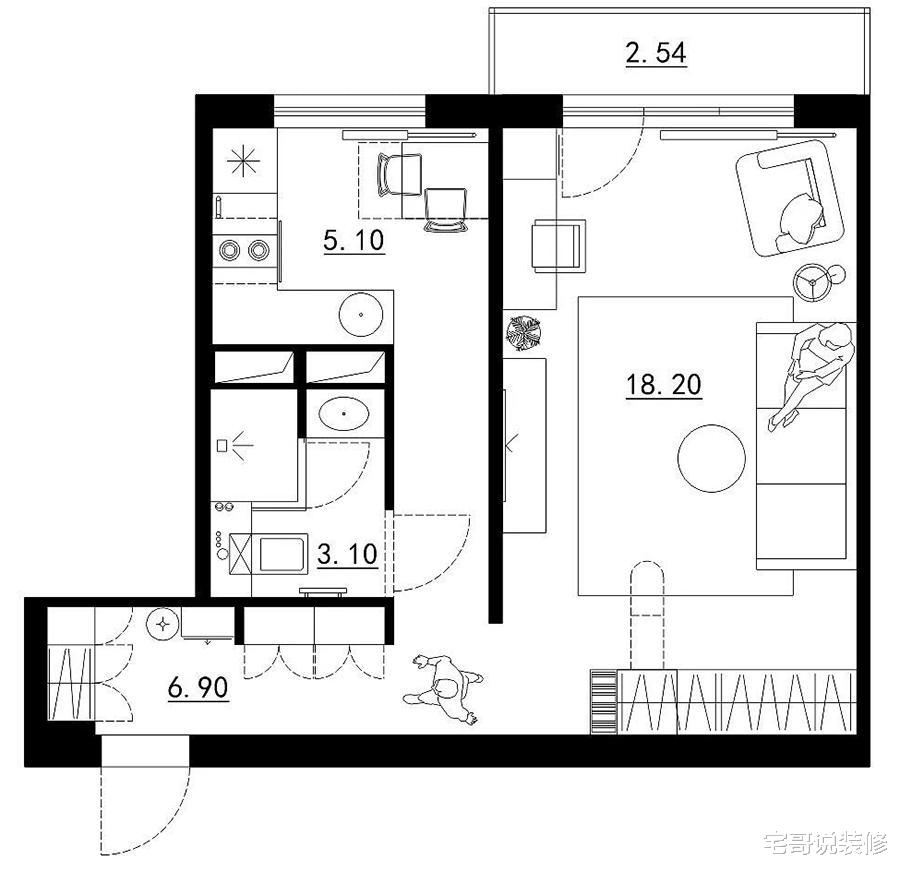 |49岁阿姨的家，装修并不华丽，墙面只刷乳胶漆，却怎么都看不够