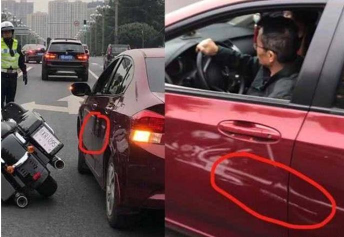 本田 本田变道撞上摩托，只赔800私了，摩托车主：我能买你4辆