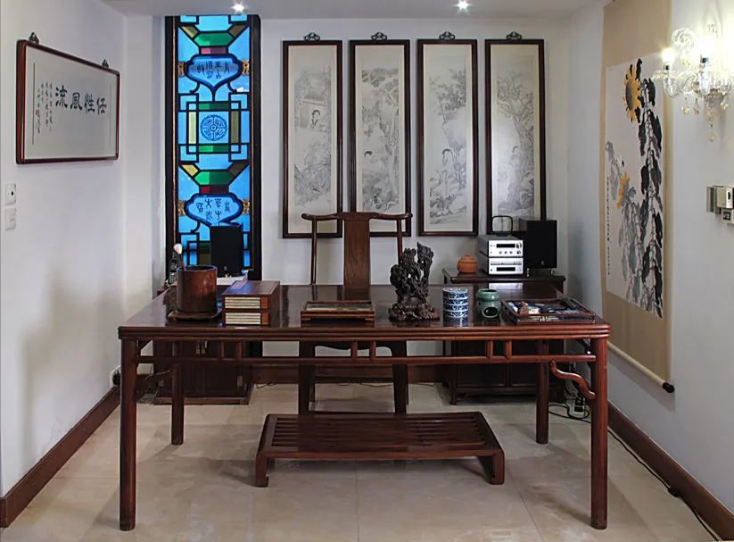 小王话红木|现代家居环境与古典家具的完美融合