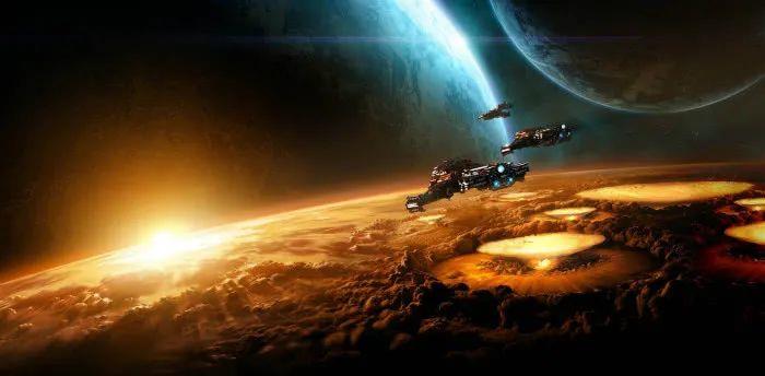 外星文明 假如银河系内的两个外星文明发生战争，地球上的我们能看到吗？