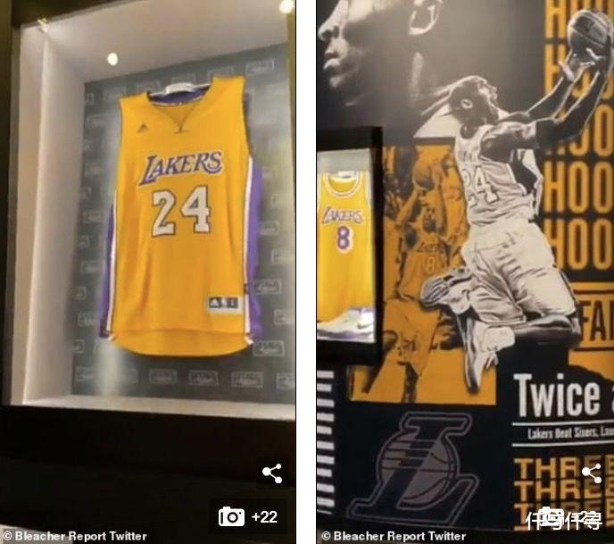 科比·布莱恩特|凡妮莎深情打造科比名人堂展览馆，18岁长女越来越美，C位出场