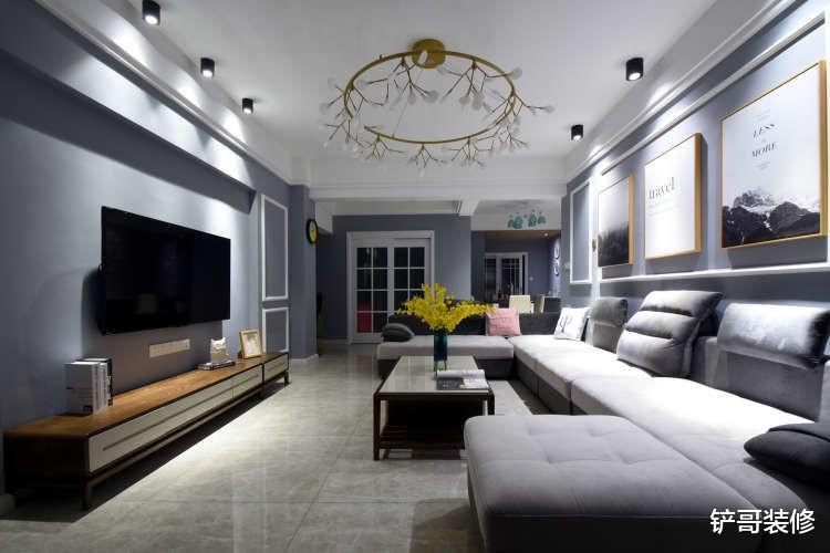 110平方米的房子这样设计，艺术感十足，真是太美了