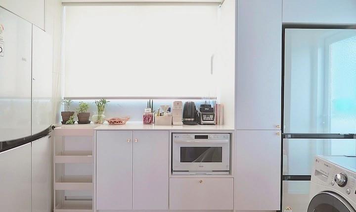 有孩子的家正确打开方式,99㎡通铺木地板、打地台可坐可躺,舒服