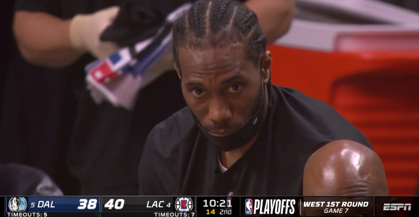 快船队|乔治拥抱逗笑东契奇！晋级后小卡终于笑了，队友大喊：地球上最坏的人