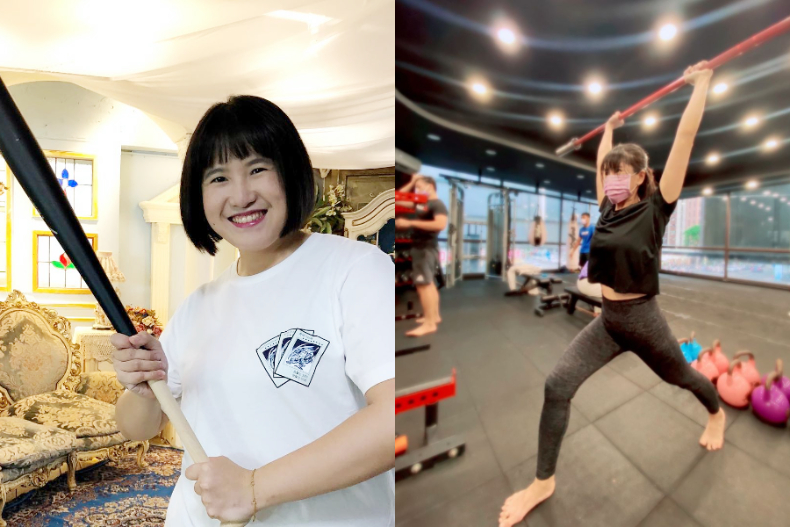 发带 铲肉35公斤、体脂降21％！郑孟洳「整形级减肥」