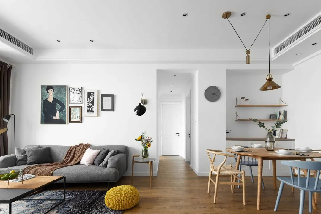 |自由又随性，这样的小两居，满屏都是高级感！