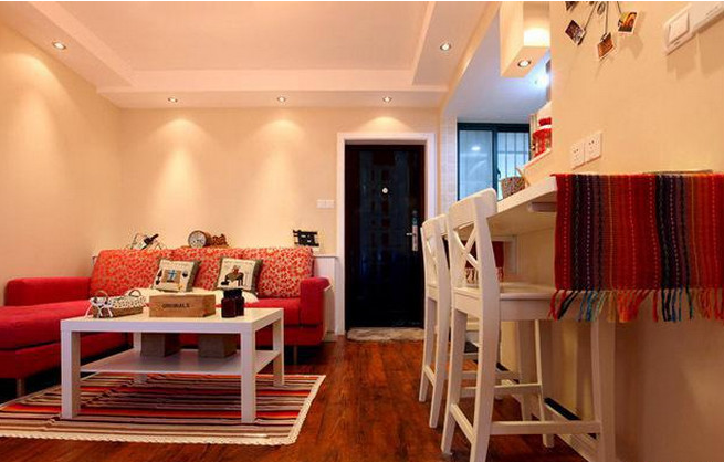 |62平浪漫婚房装修，精打细算布置，浴室壁龛过30年也不会坏！