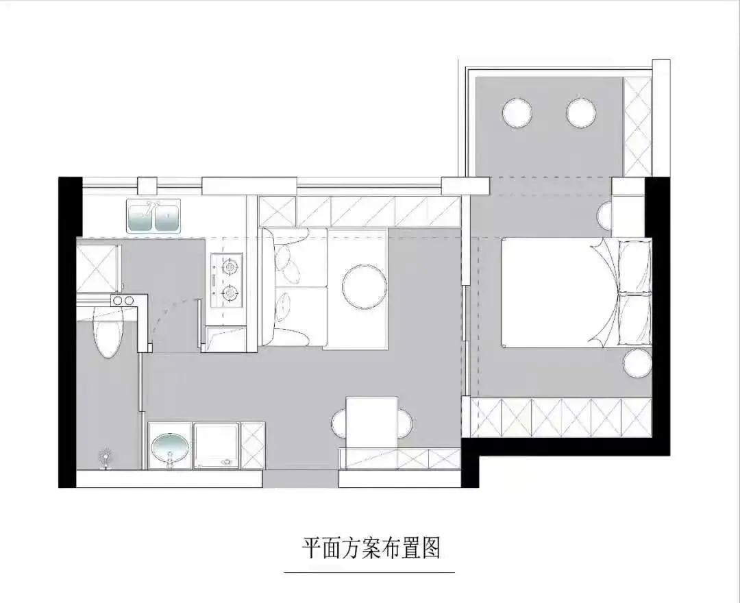 时尚装修设计大全 36㎡单身公寓装成这样，一个人住实在太舒服了，还找什么对象？