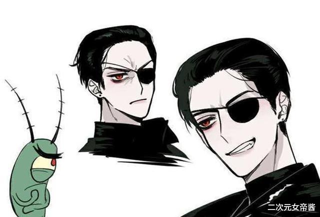 李玄通|《海绵宝宝》角色拟人后什么样？派大星变粉发帅哥，痞老板很腹黑