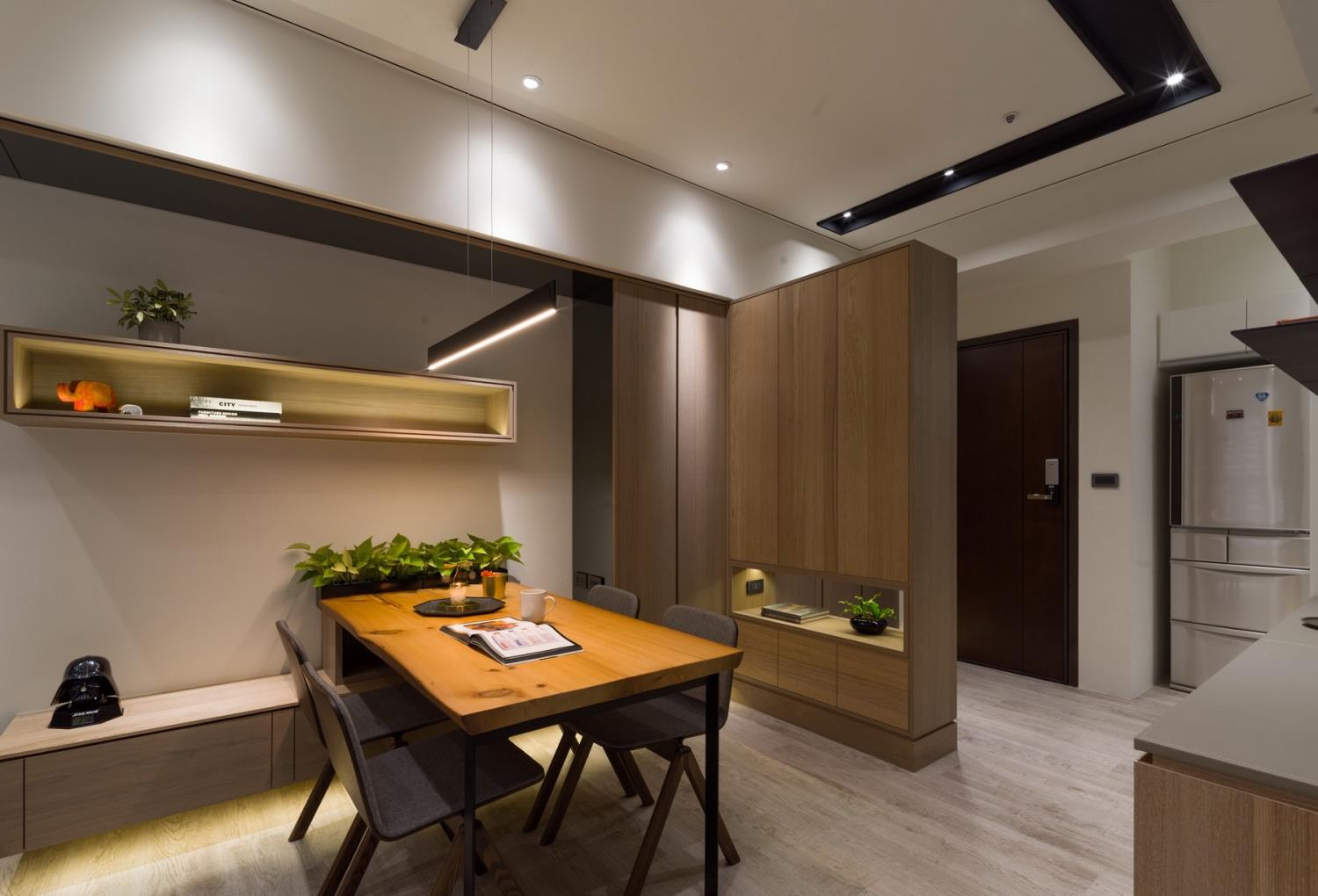 看了太多的小户型，唯这套，简约温馨还书香四溢！