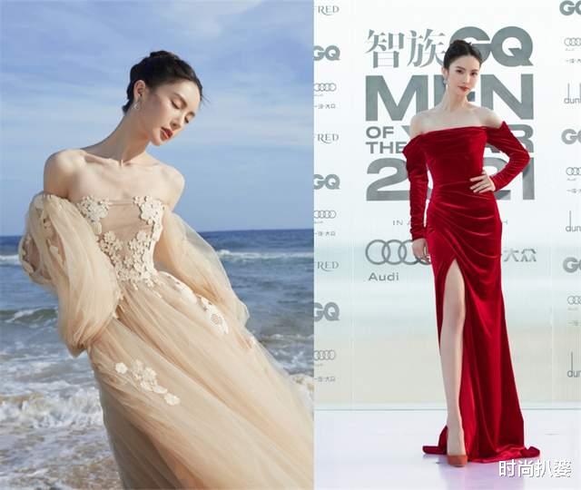 吴佩慈|GQ盛典，baby解锁第100套高定，热巴当花仙子网友却在催她长肉？