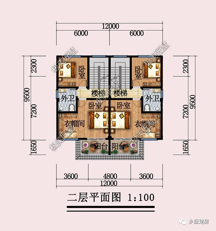 设计师|开间仅12米的兄弟双拼别墅，古色古香，喜欢可别错过