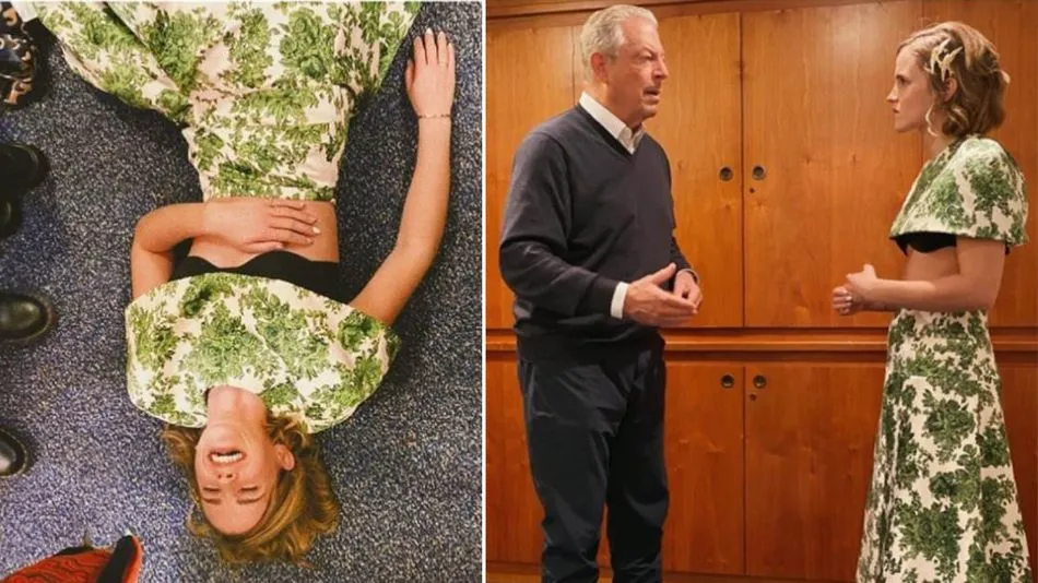 艾玛·沃森|艾玛沃森新造型被骂翻！胸部夸张，网友：把衣服穿上！