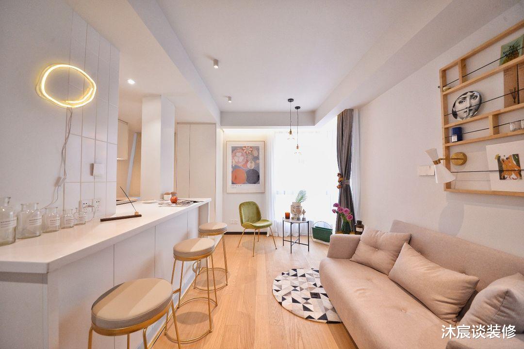 同样是迷你宅，为何她家的38㎡看起来如此温馨大方，到底凭啥？