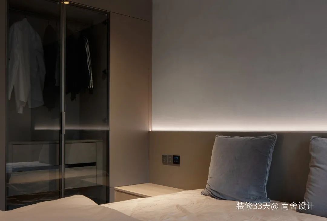 装修设计:90平LDK一体化现代简约两居