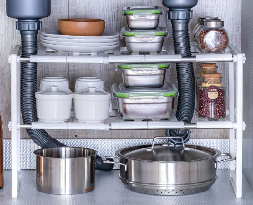 二柒山居|建议：厨房别再堆瓶瓶罐罐了，学上海人这样做，干净整洁还实用！