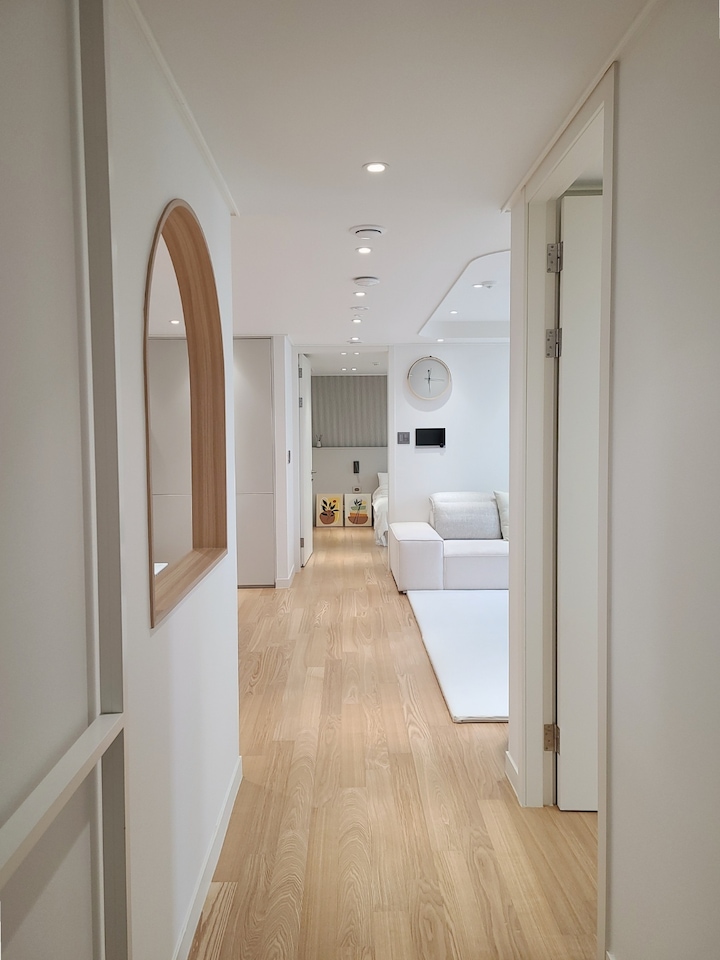 设计师Wu|韩国夫妻晒出四口之家,参观全屋后,我家的房子瞬间不香了!