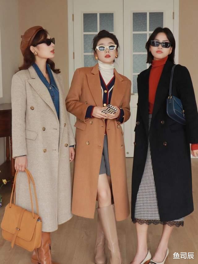 鱼司辰|复古潮流的姐妹装,同款不同颜色,穿出不同的韵味,秋天必选