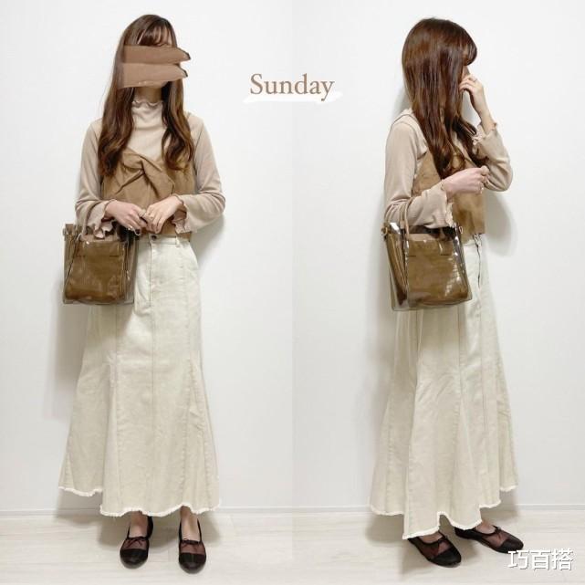 巧百搭|优雅长裙永不过时！不管你是个高还是个矮，穿它上身都能尽显温柔