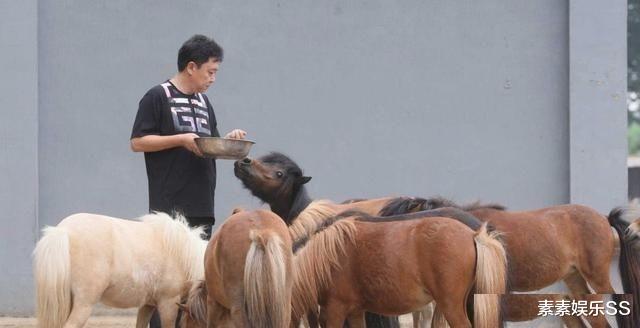 于谦|于谦疑似在新马场做饭，打扮休闲面带笑容，新地方环境很原生态