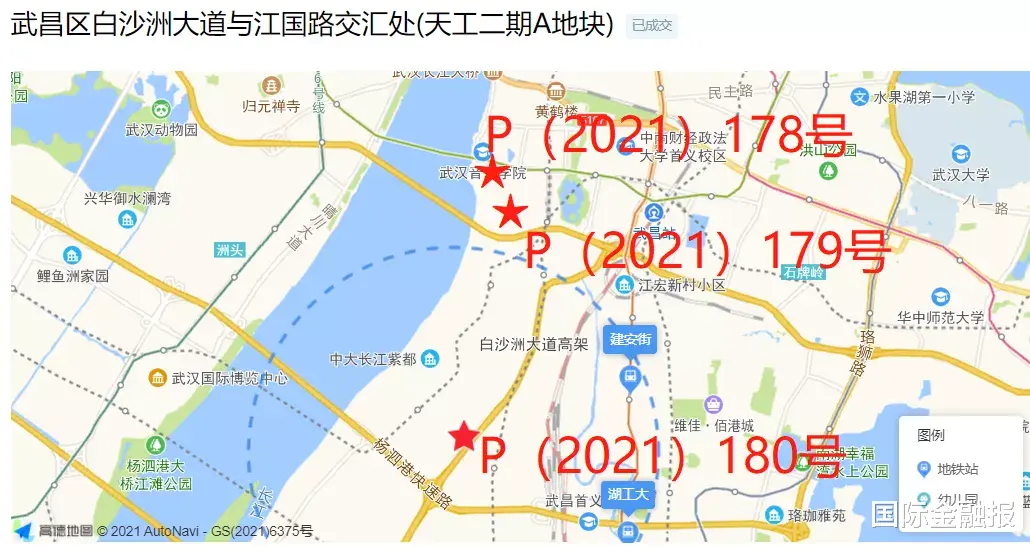 预售证|百亿“地王”纪录刷新！武汉土拍收金502亿，超九成底价成交