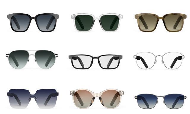 |灵活可更换式镜腿设计，声阔推出首款智能音频眼镜Frames Wander