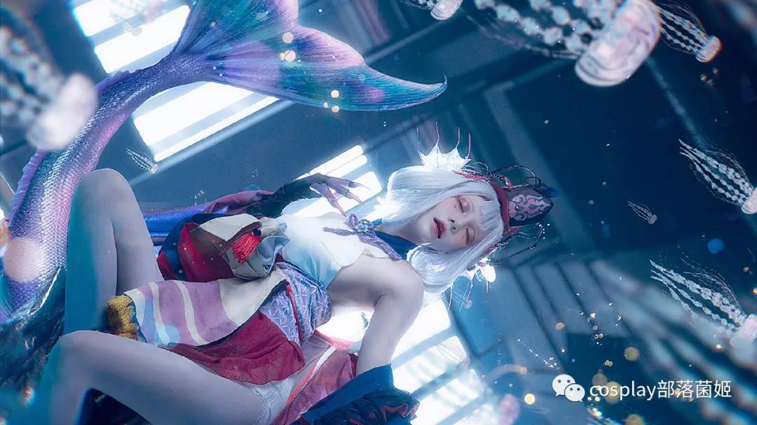 蕾玖|cos:阴阳师千姬cos正片@莉莉,鲛歌故海 唤潮逐梦