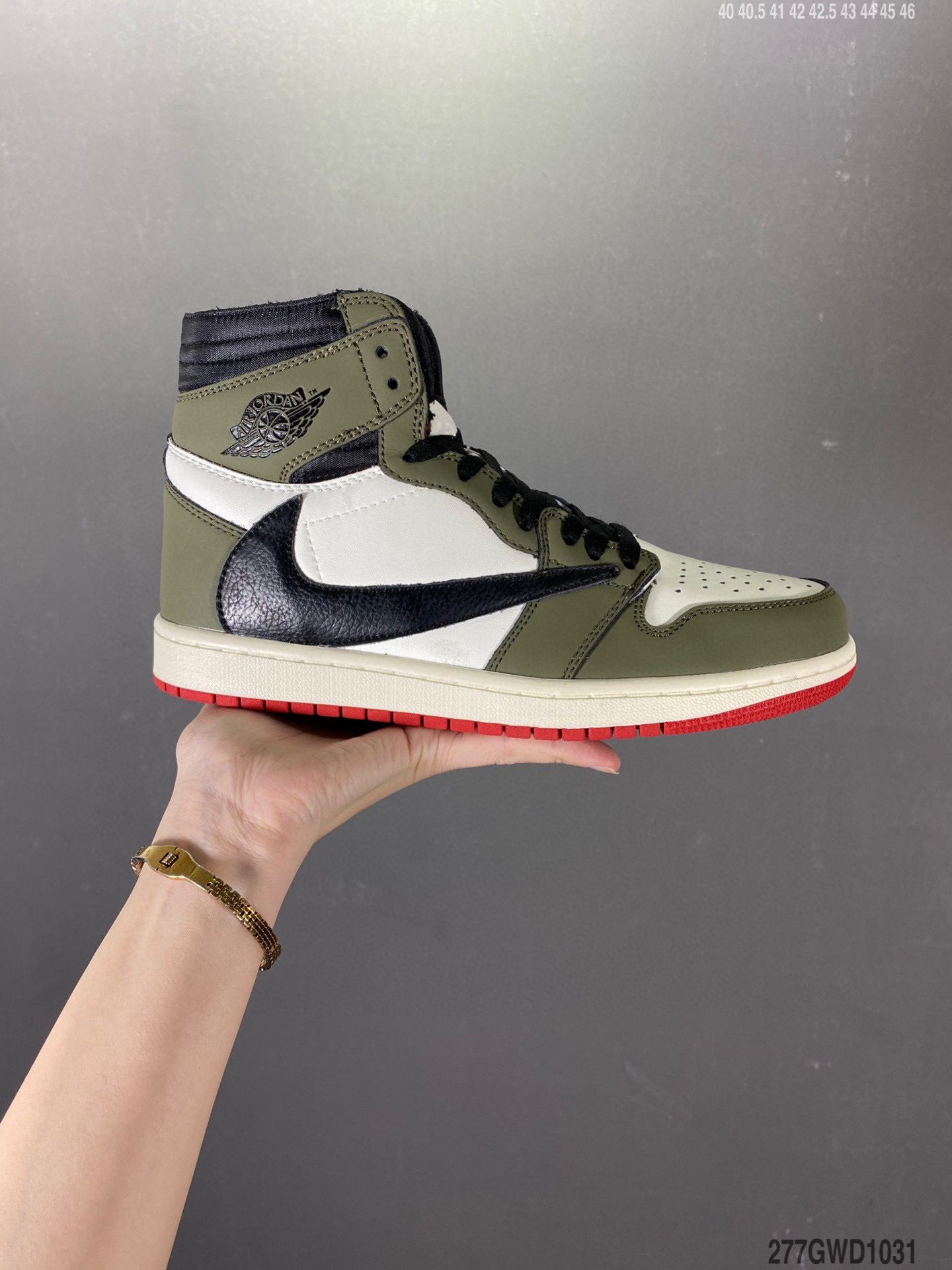 莆田鞋匠 乔丹一代 倒勾 高帮 板鞋