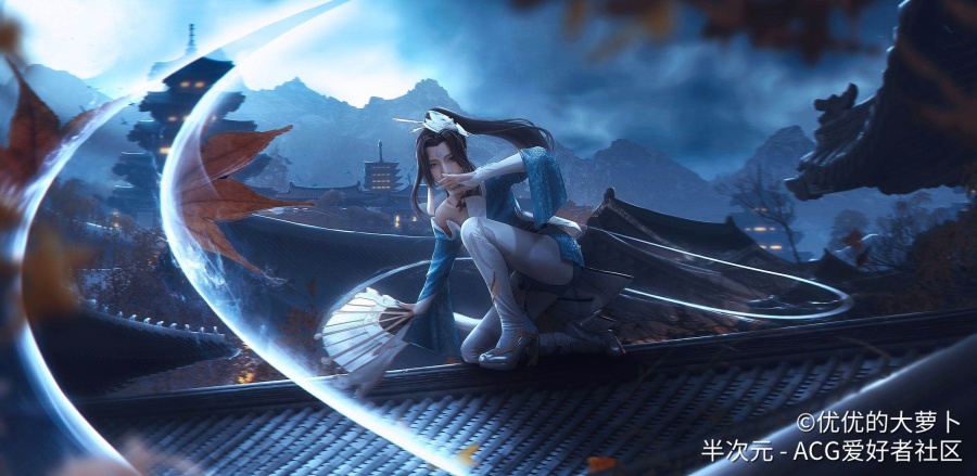 王者荣耀|cos：王者荣耀不知火舞 魅语cos正片@萝卜
