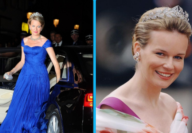 许敏|西拉米多次上海报颜值出众,戴上皇冠同框马蒂尔德,却显得很娇小