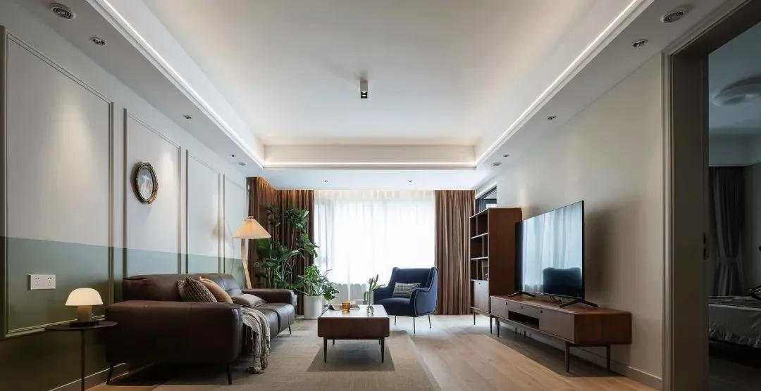 老房翻新 | 135平简约轻复古风,幽静且不失时髦的视觉感