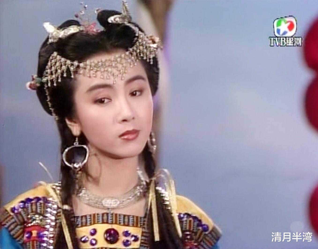 黄圣依|TVB武侠剧里的10位异域美人，自带妩媚和灵气，一颦一笑风情万种