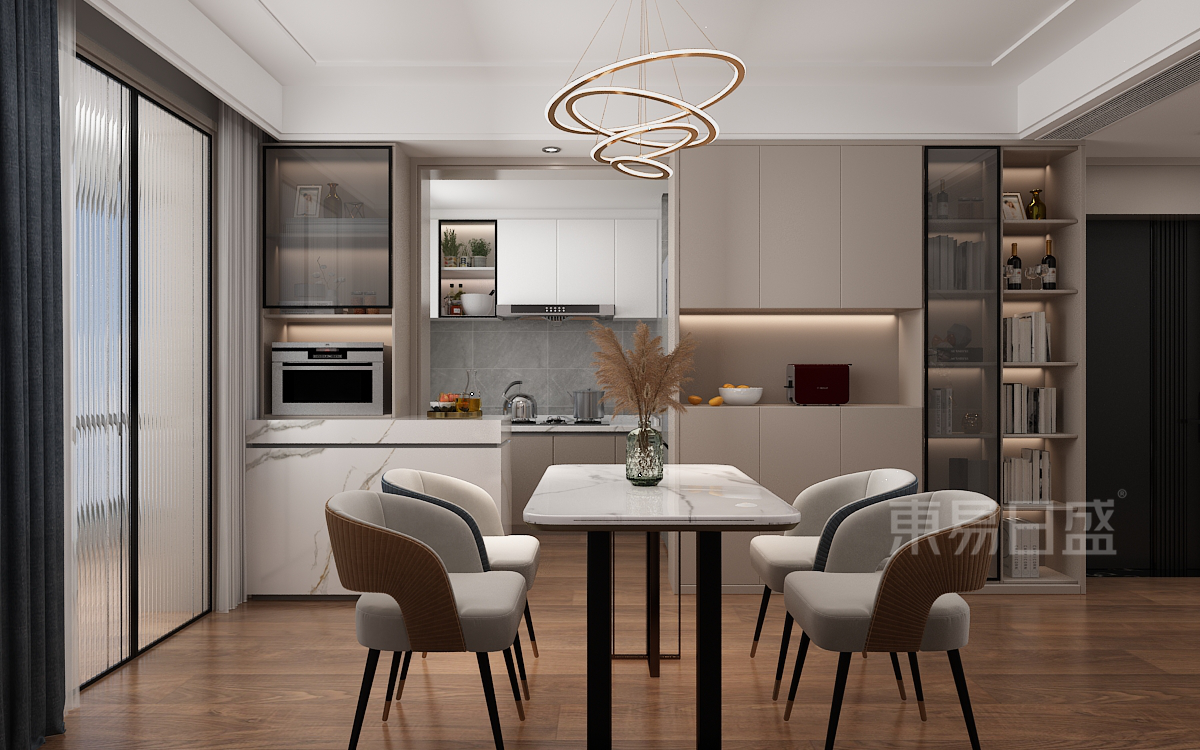 |130平现代风，无法拒绝的素色优雅