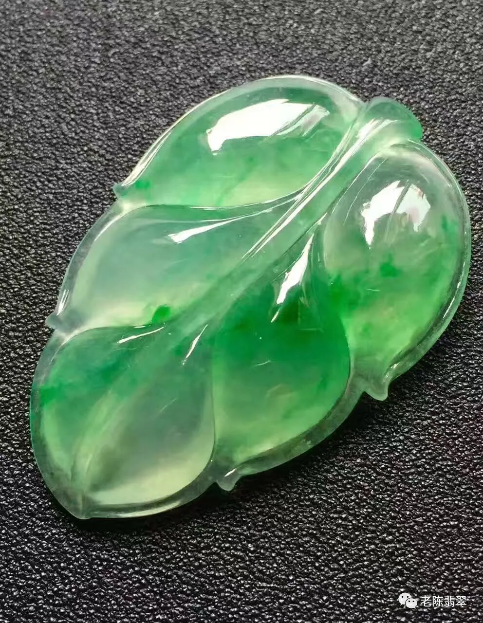 翡翠|翡翠叶子，让你时髦一辈子