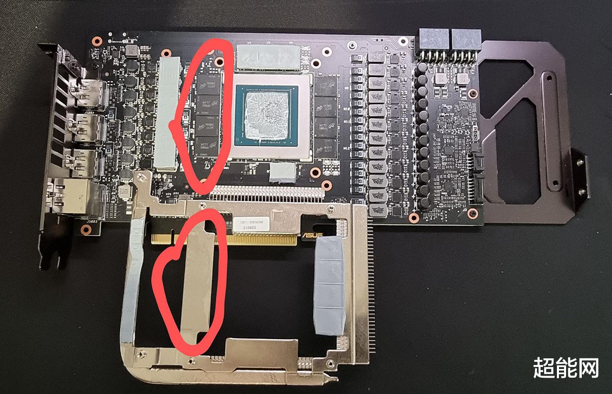 高通骁龙|RTX 30系显存过热？有可能是导热贴歪了或者根本没贴