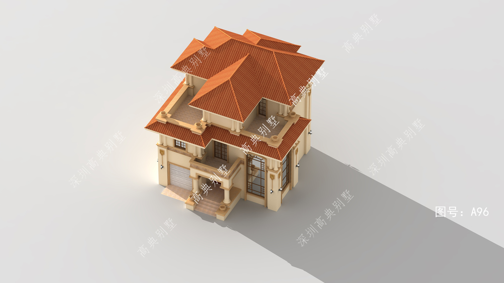 这款欧式别墅,户型设计实用,让你的房子成为独一无二的存在。