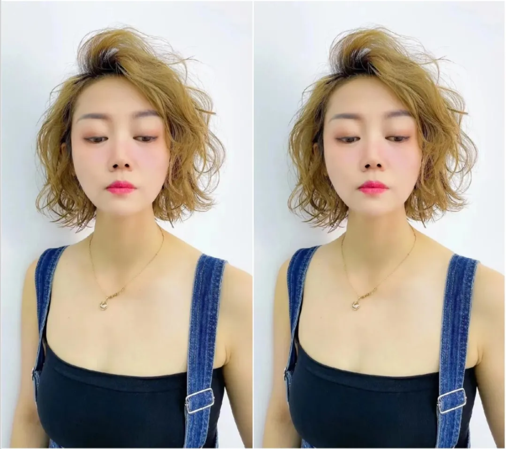 发型|头发细软发型别乱剪，烫卷剪短发，让你变身高颜值