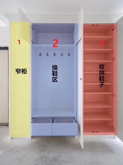 入户没玄关怎么办?教你贴墙装双面收纳柜,收纳翻倍还有独立玄关