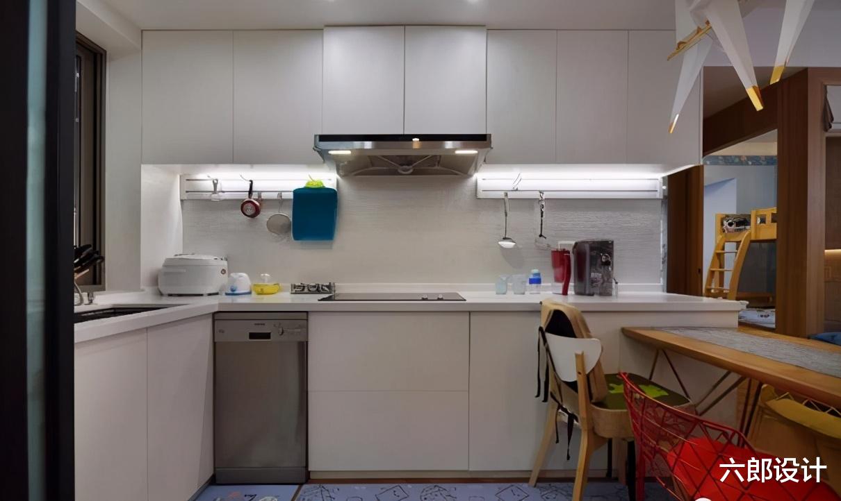 六郎设计|20万打造40㎡绝美小家,儿童房温馨又舒适,一家四口住其乐融融!