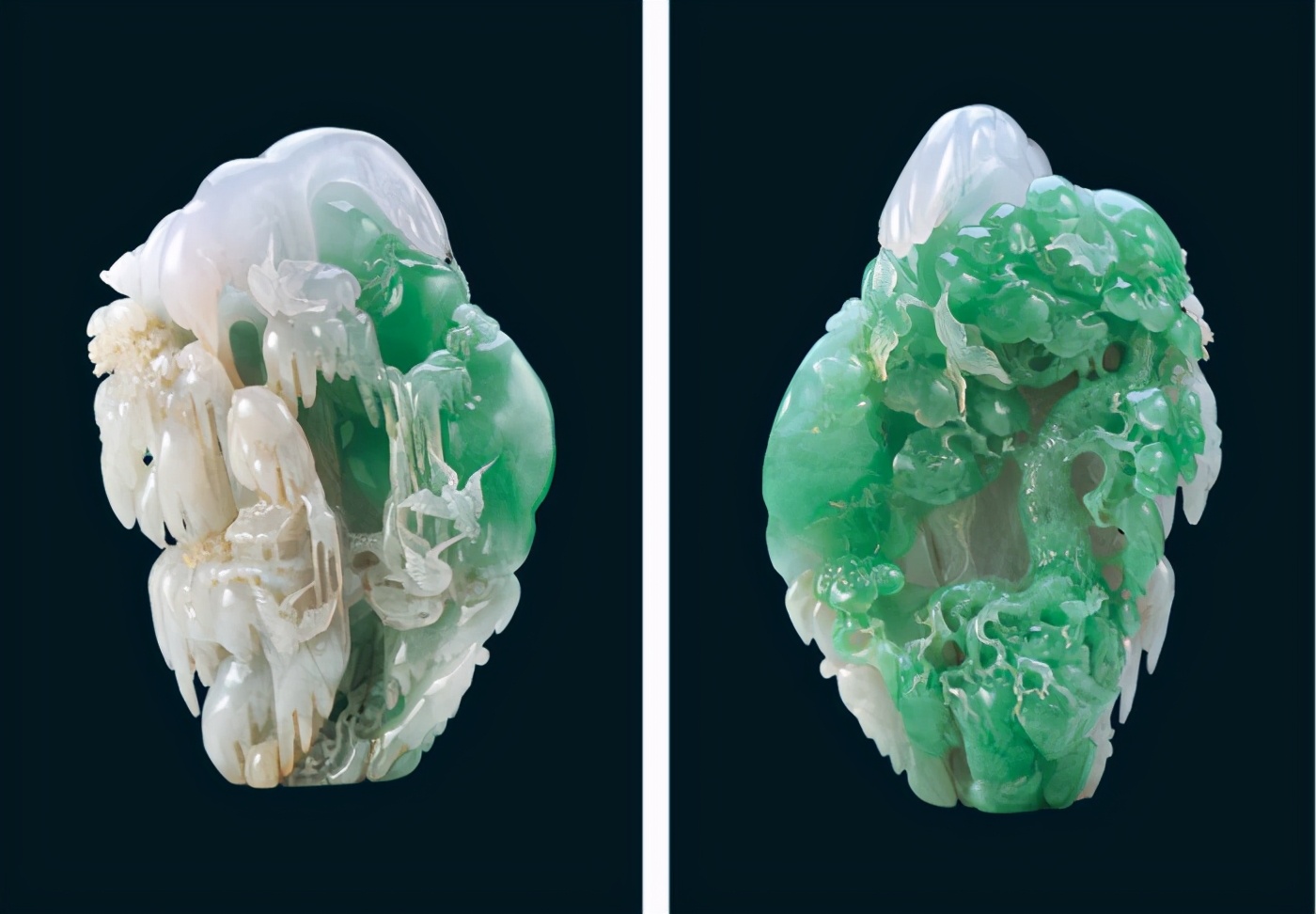 翡翠|中国当代玉雕大师翡翠精品！