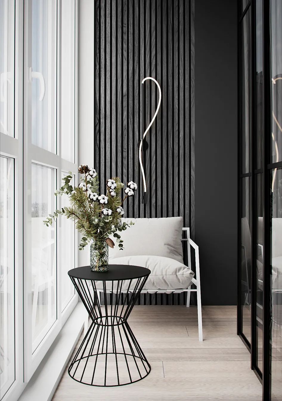 室内空间设计师:高级灰+胡桃木,不一样的视觉盛宴!