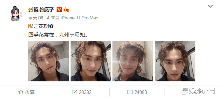 张哲瀚|《山河令》停更一天，张哲瀚发文营业，却因四字陷入争议