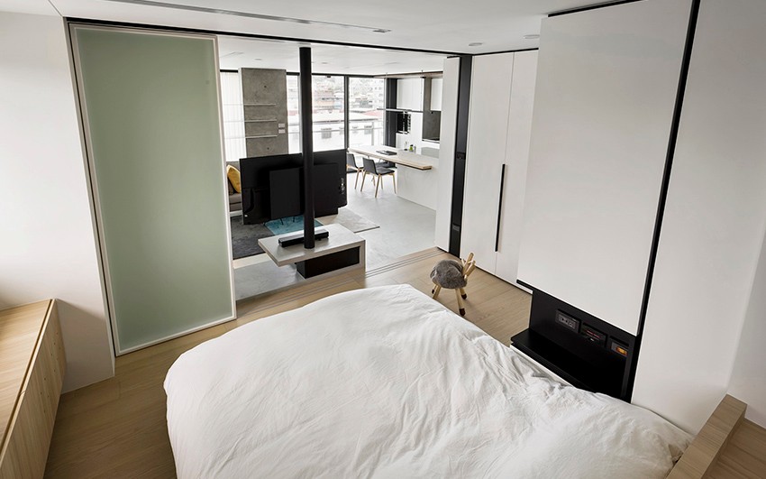 |实不相瞒，我早看不上传统电视墙了，换个可旋转的矮墙，人见人夸