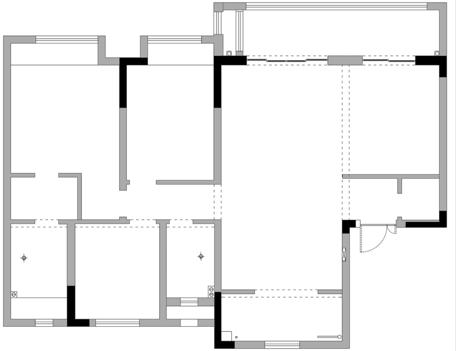 小拾谈装修|不设客厅越来越普遍，看她142㎡新家，完全以孩子为中心，超棒