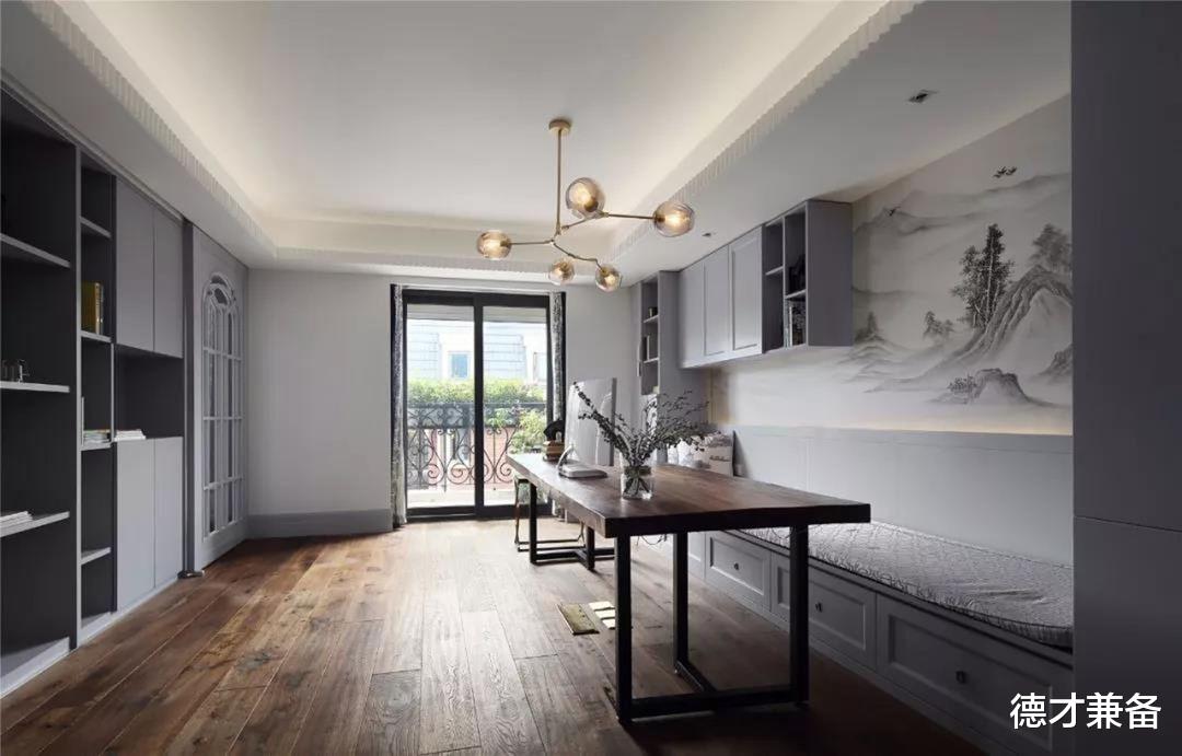 ?月白青花的装修风格:满足你爱法式的唯美,他爱中式的内敛深沉