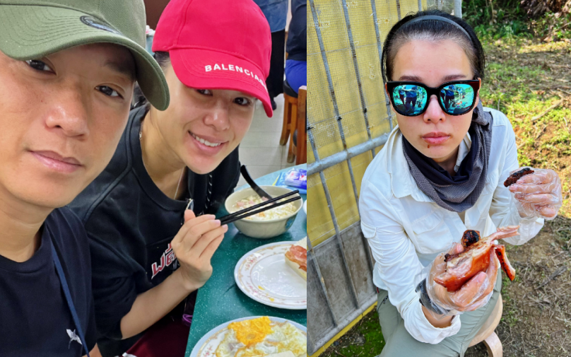 胡杏儿|胡杏儿一家五口近照曝光！小儿子肉脸嘟嘟显可爱，老公太帅似明星