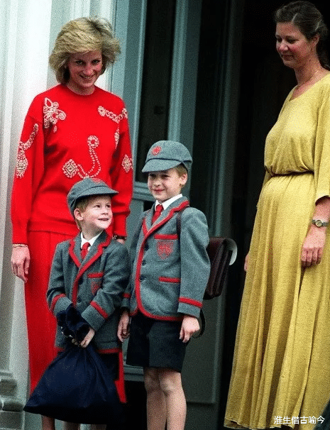 戴安娜|4岁夏洛特上学，老师半蹲着和她握手笑得很羞涩，越来越像戴安娜