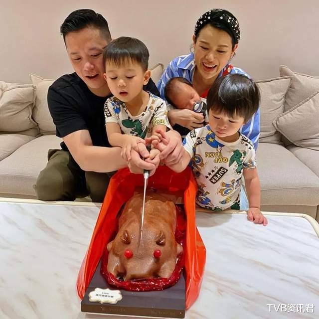 胡杏儿|这身材还可以吗！TVB视后第三胎产后5个月火速修身，完美展示曲线身材