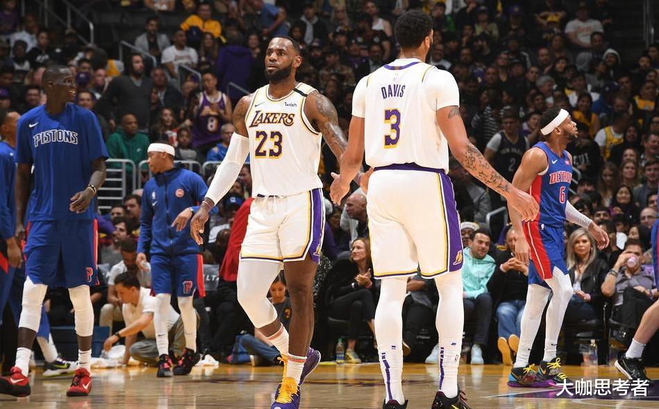 湖人队|黑七？湖人季后赛首秀成笑话，詹姆斯浓眉在NBA已没统治力